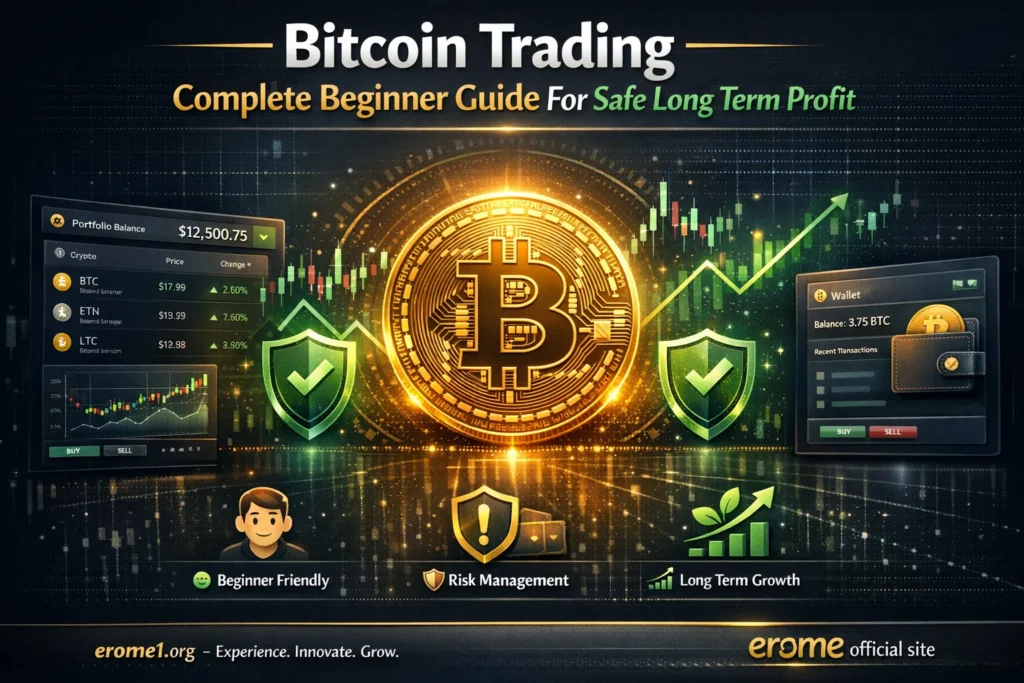 Bitcoin trading complete beginner guide for safe long term profit