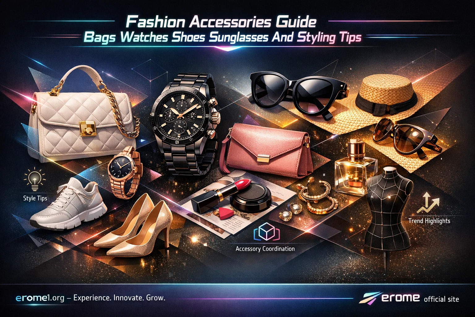 Fashion Accessories Guide Bags Watches Shoes Sunglasses And Styling Tips