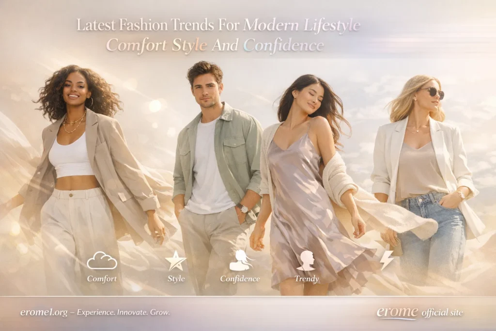 Latest Fashion Trends For Modern Lifestyle Comfort Style And Confidence