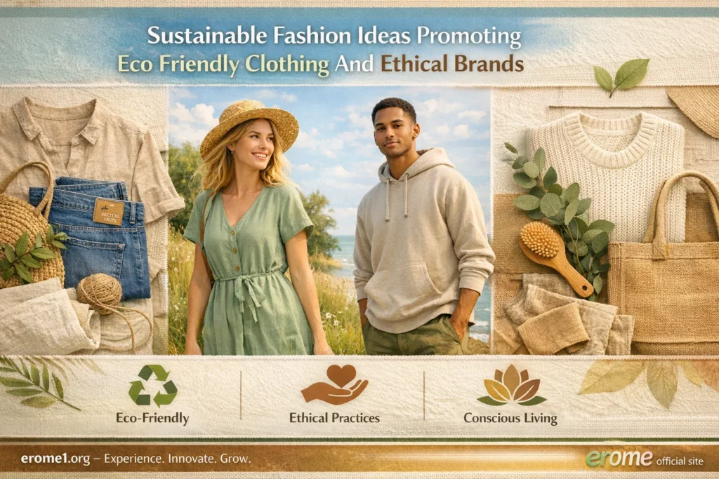 Sustainable Fashion Ideas Promoting Eco Friendly Clothing And Ethical Brands