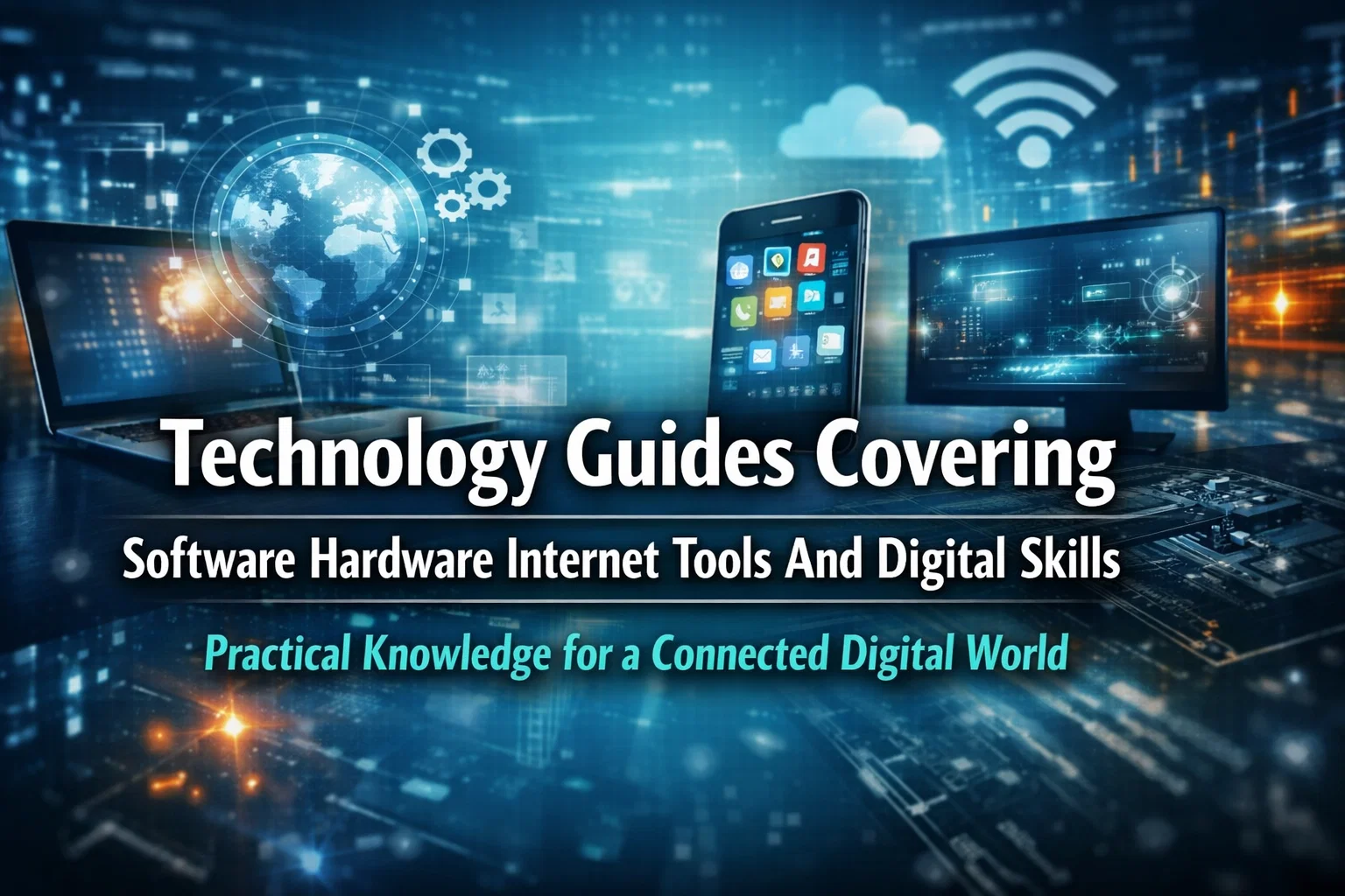 Technology Guides Covering Software Hardware Internet Tools And Digital Skills