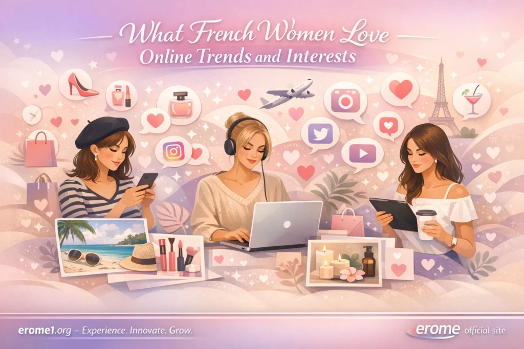 What French Women Love Online Trends and Interests