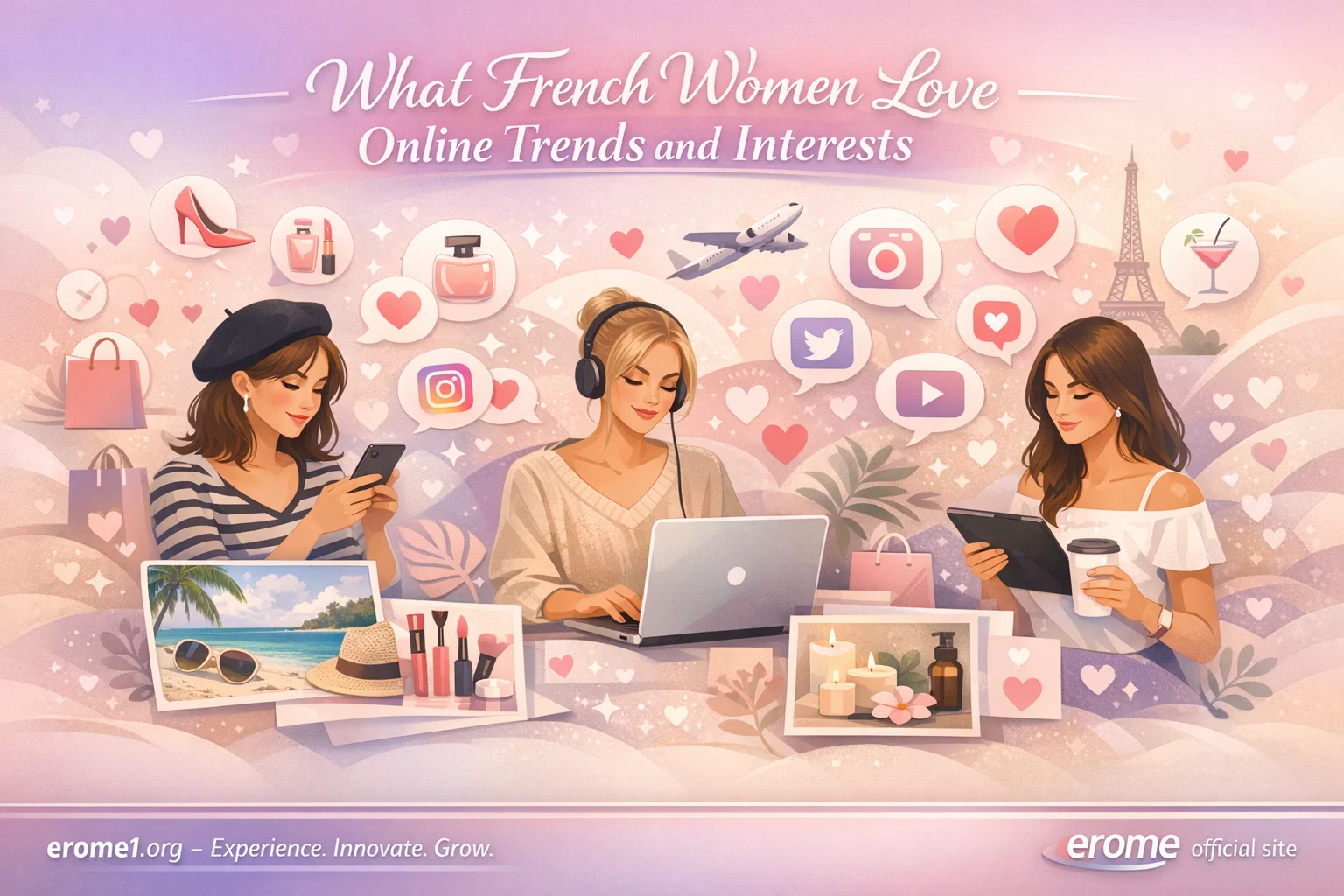 What French Women Love Online Trends and Interests