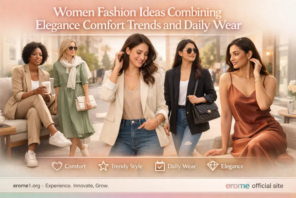 Women Fashion Ideas Combining Elegance Comfort Trends and Daily Wear