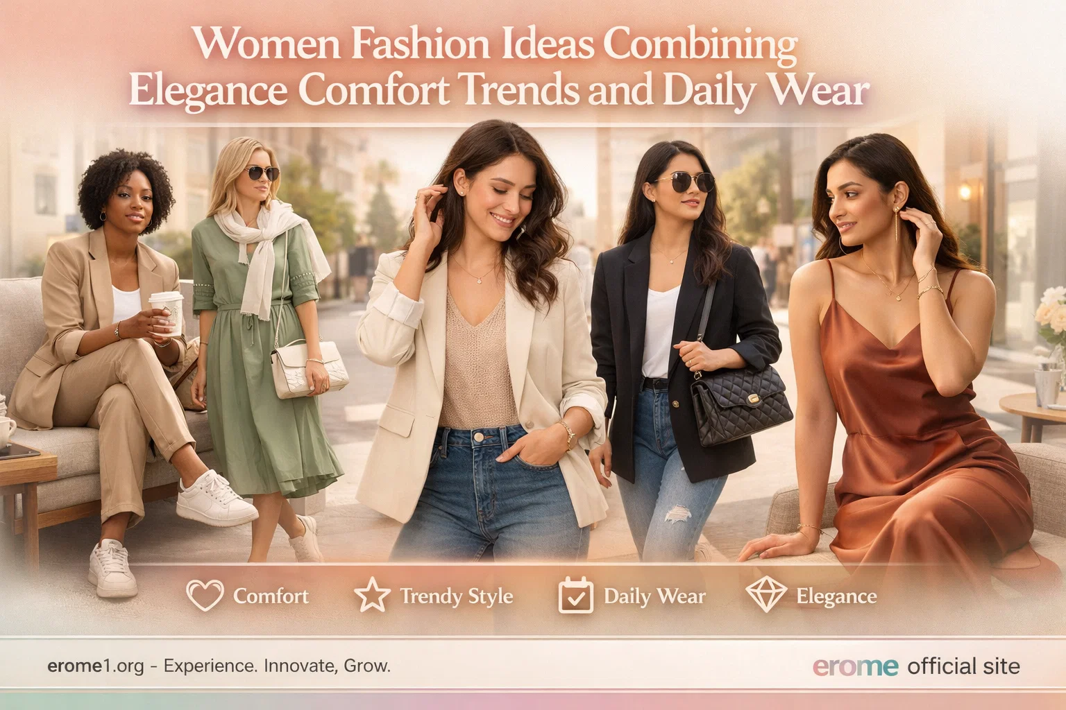 Women Fashion Ideas Combining Elegance Comfort Trends and Daily Wear
